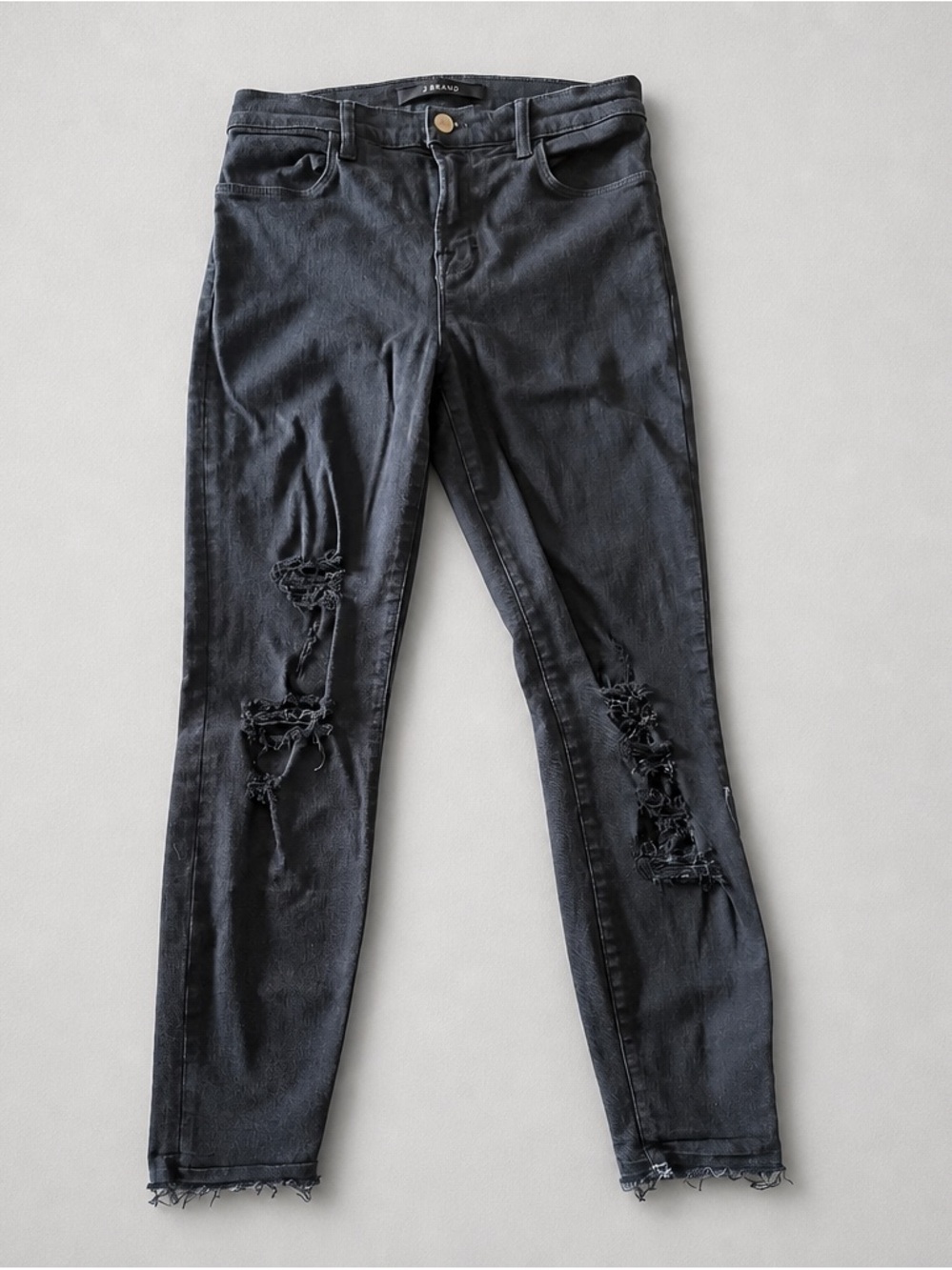 J Brand “Alana” High-Rise Crop Skinny Jeans